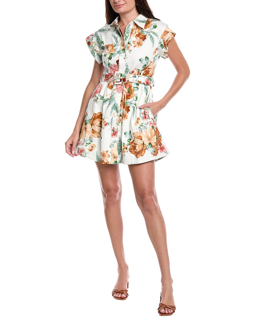 ФАТЕ Принтованное платье-рубашка FATE, белый
ФАТЕ Принтованное платье-рубашка FATE, белый