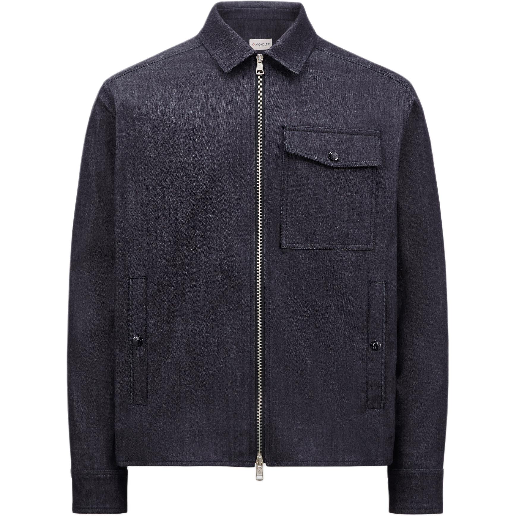 Застегивающаяся на молнию рубашка-куртка Moncler, темно-синий
Застегивающаяся на молнию рубашка-куртка Moncler, темно-синий