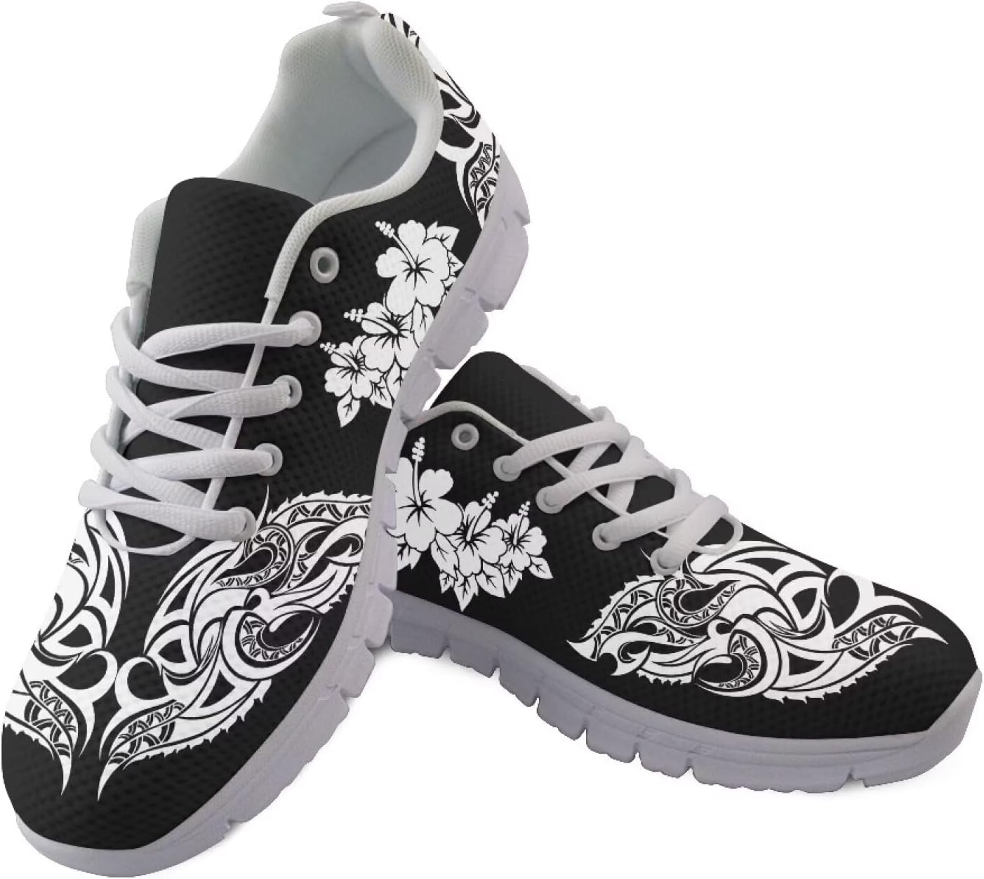 Кроссовки для ходьбы и бега AmzPrint с гавайским полинезийским племенным принтом, для мужчин, белый
Кроссовки для ходьбы и бега AmzPrint с гавайским полинезийским племенным принтом, для мужчин, белый