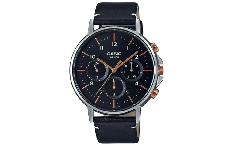 Мужские часы Standard Series черные MTP-E321L-1A CASIO
Мужские часы Standard Series черные MTP-E321L-1A CASIO