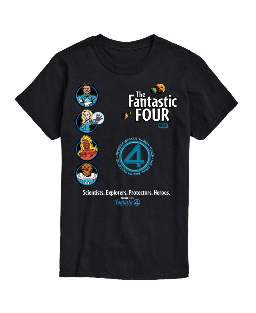 Мужская футболка с коротким рукавом "Фантастическая четверка: Первые шаги команды" AIRWAVES, Black, Черный, Мужская футболка с коротким рукавом "Фантастическая четверка: Первые шаги команды" AIRWAVES, Black
Мужская футболка с коротким рукавом "Фантастическая четверка: Первые шаги команды" AIRWAVES, Black, Черный, Мужская футболка с коротким рукавом "Фантастическая четверка: Первые шаги команды" AIRWAVES, Black