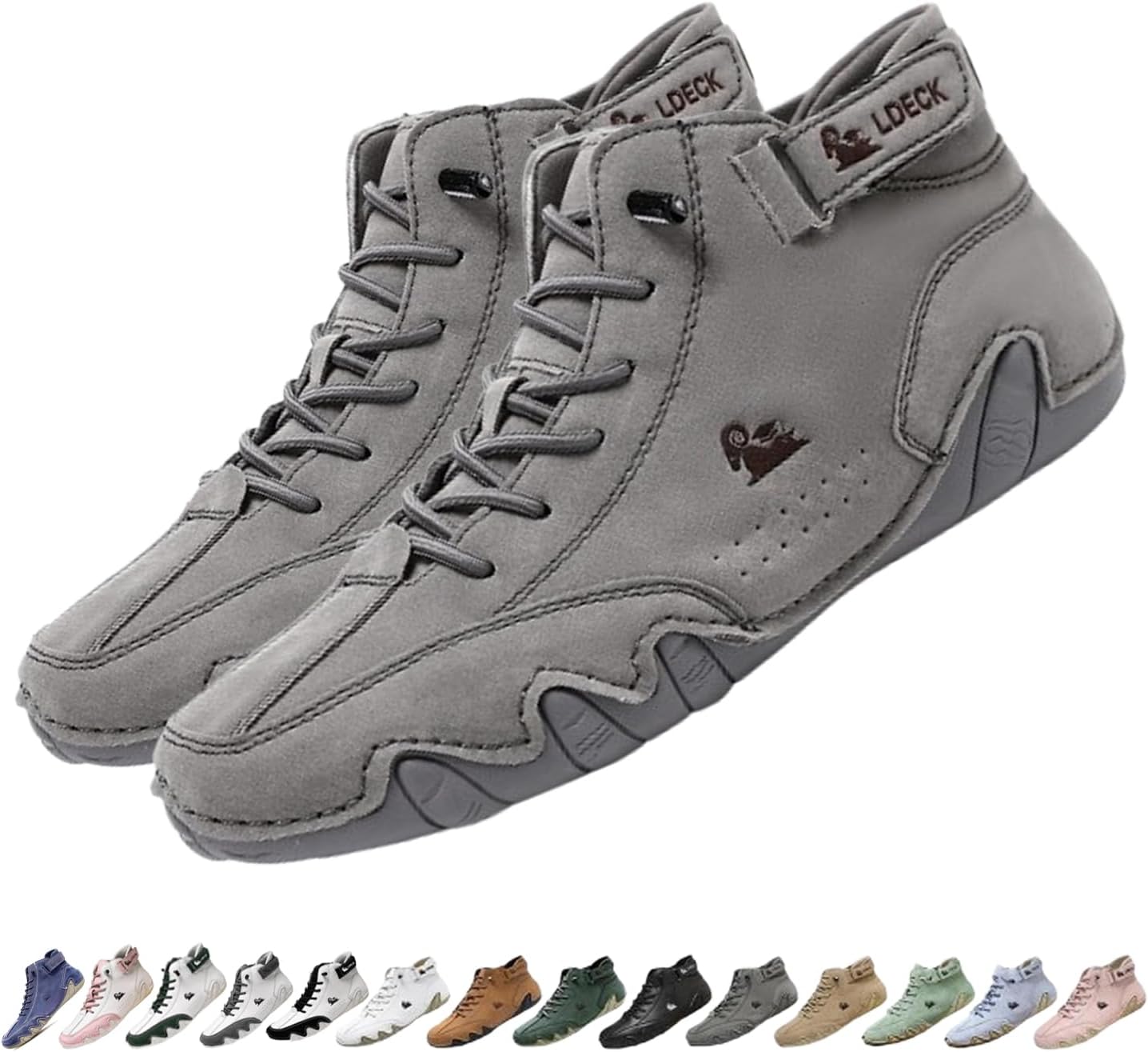 Мужские и женские ортопедические ботинки Чакка ручной работы из кожи, водонепроницаемые легкие ботинки для вождения, удобные для прогулок и нескользящие для походов Generic, серый
Мужские и женские ортопедические ботинки Чакка ручной работы из кожи, водонепроницаемые легкие ботинки для вождения, удобные для прогулок и нескользящие для походов Generic, серый