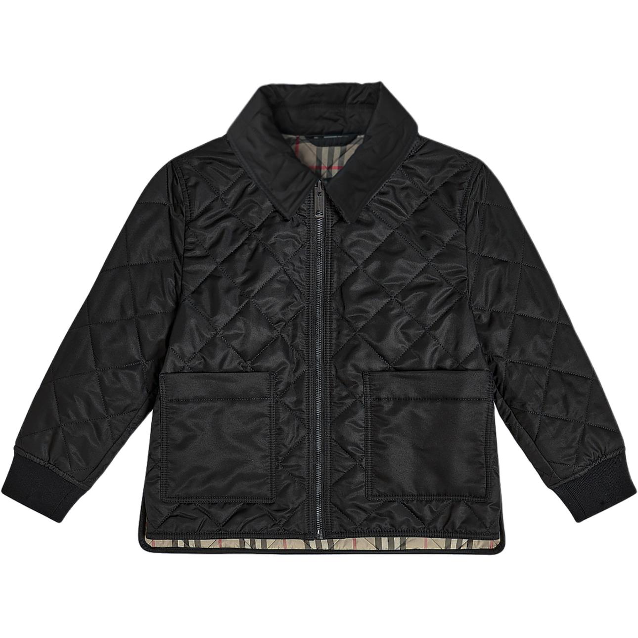 Детская утепленная куртка Black Kids' Burberry 
Детская утепленная куртка Black Kids' Burberry