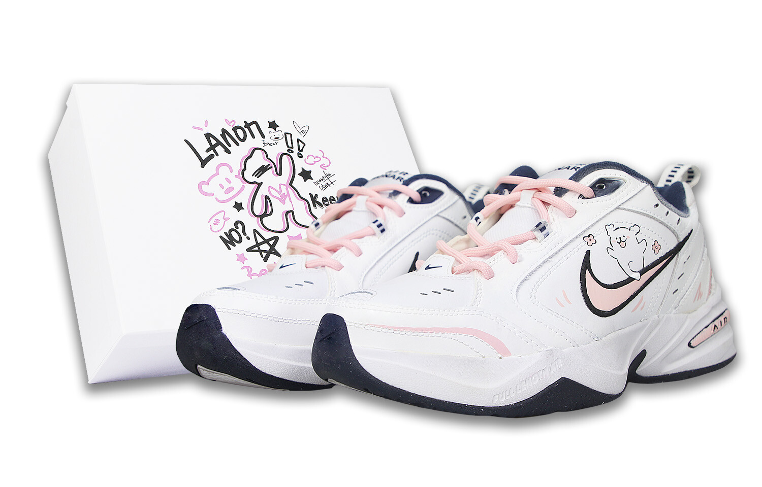Кроссовки Nike Air Monarch 4 Chunky Sneakers Unisex Low-top Pink/white/black, розовый
Кроссовки Nike Air Monarch 4 Chunky Sneakers Unisex Low-top Pink/white/black, розовый