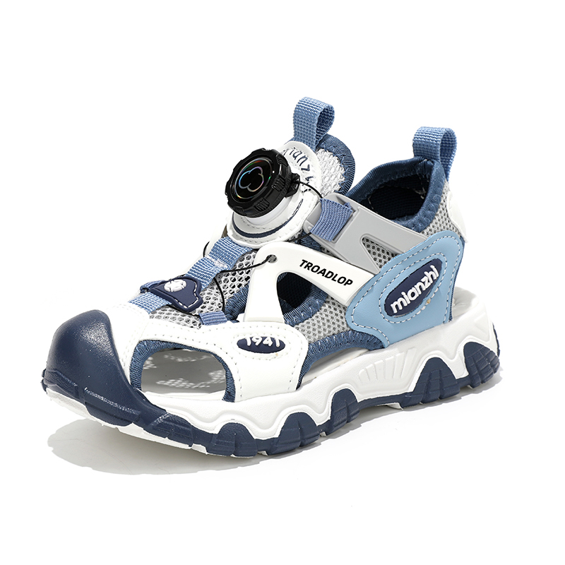 Детские сандалии с противоскользящей подошвой, легкие, с амортизацией TROADLOP, синий
Детские сандалии с противоскользящей подошвой, легкие, с амортизацией TROADLOP, синий