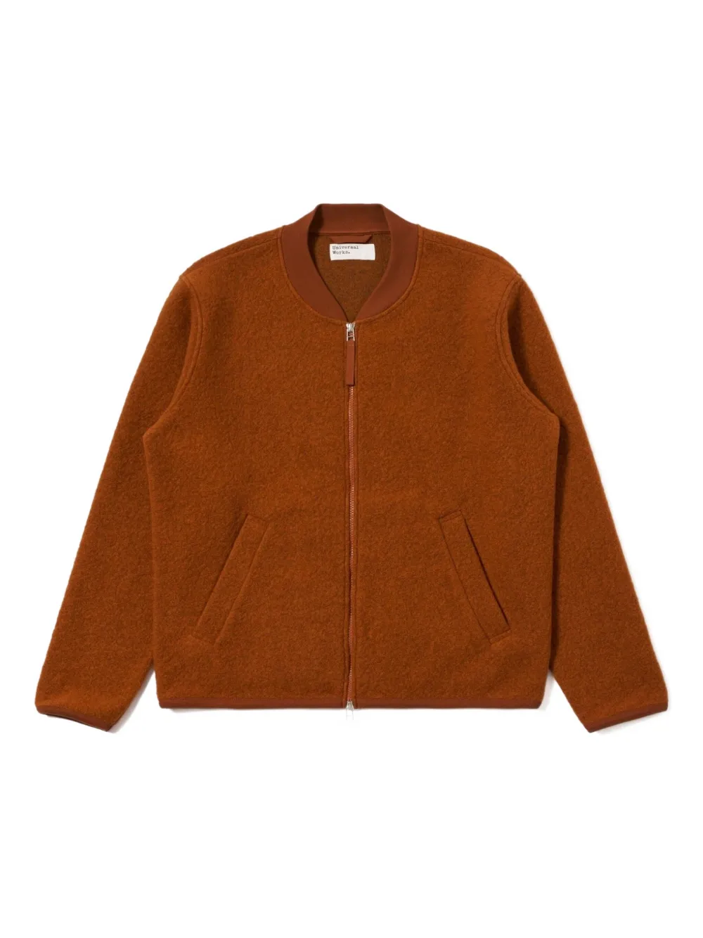 Бомбер на молнии Universal Works, коричневый
Бомбер на молнии Universal Works, коричневый