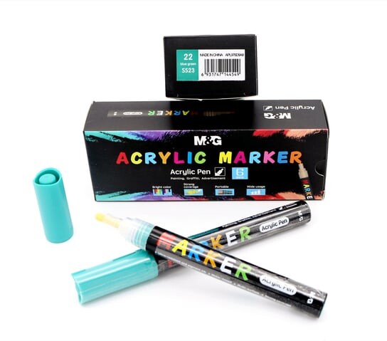 НАБОР АКРИЛОВЫХ МАРКЕРОВ БИРЮЗОВЫЙ, 22 шт. S523 Inna marka
НАБОР АКРИЛОВЫХ МАРКЕРОВ БИРЮЗОВЫЙ, 22 шт. S523 Inna marka