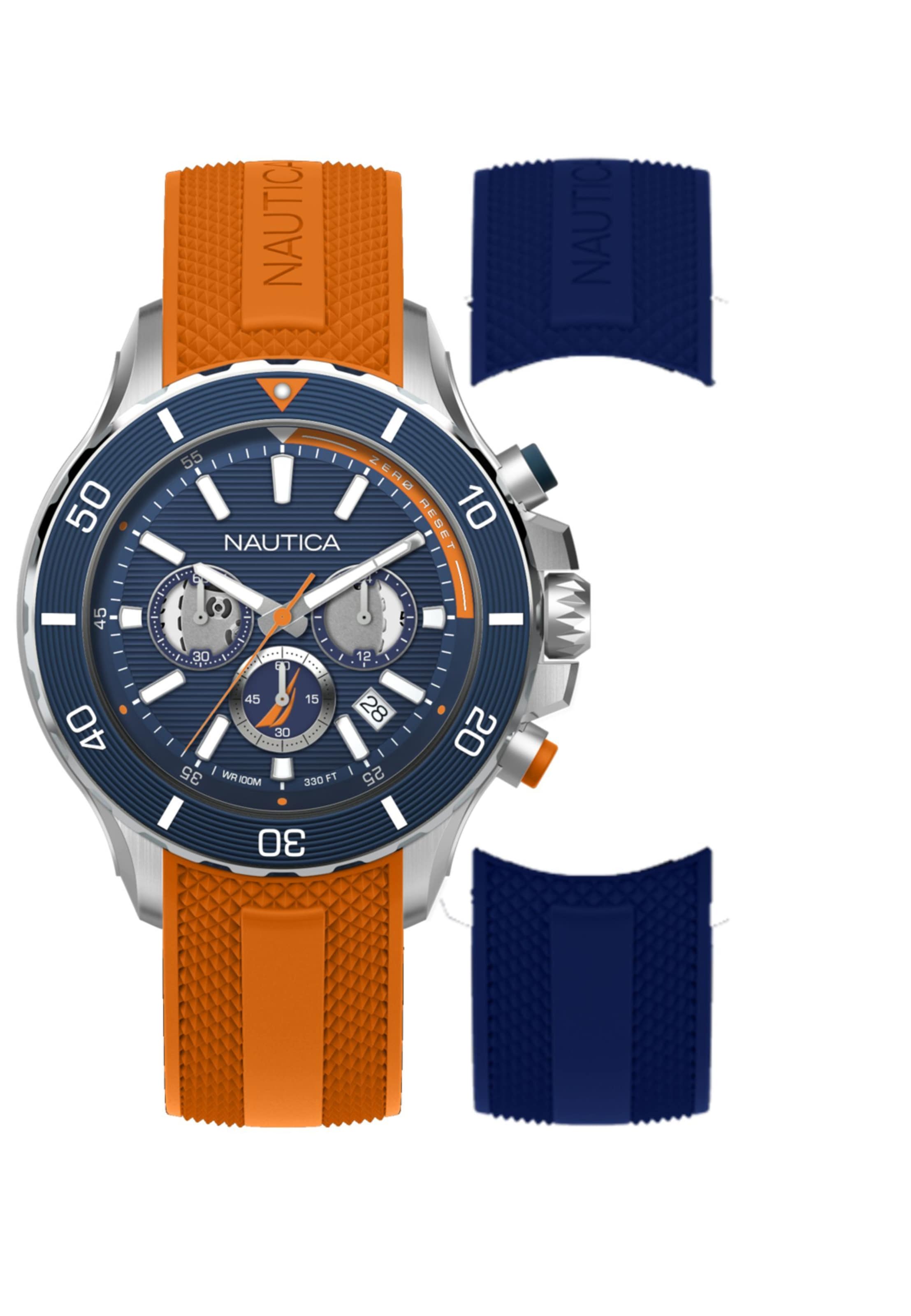 NAUTICA Часы Analog 'NST' в оранжевом цвете
NAUTICA Часы Analog 'NST' в оранжевом цвете