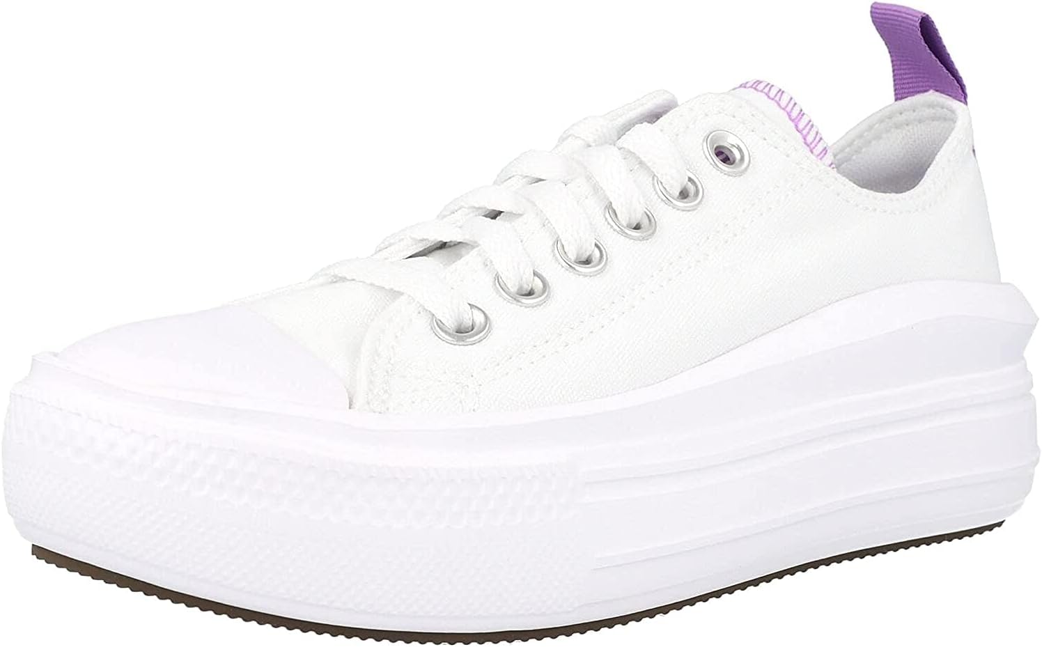 Converse Boys Chuck Taylor All Star Move Ox - Canvas Color (Big Kid), White/Pixel Purple/White
Converse Boys Chuck Taylor All Star Move Ox - Canvas Color (Big Kid), White/Pixel Purple/White