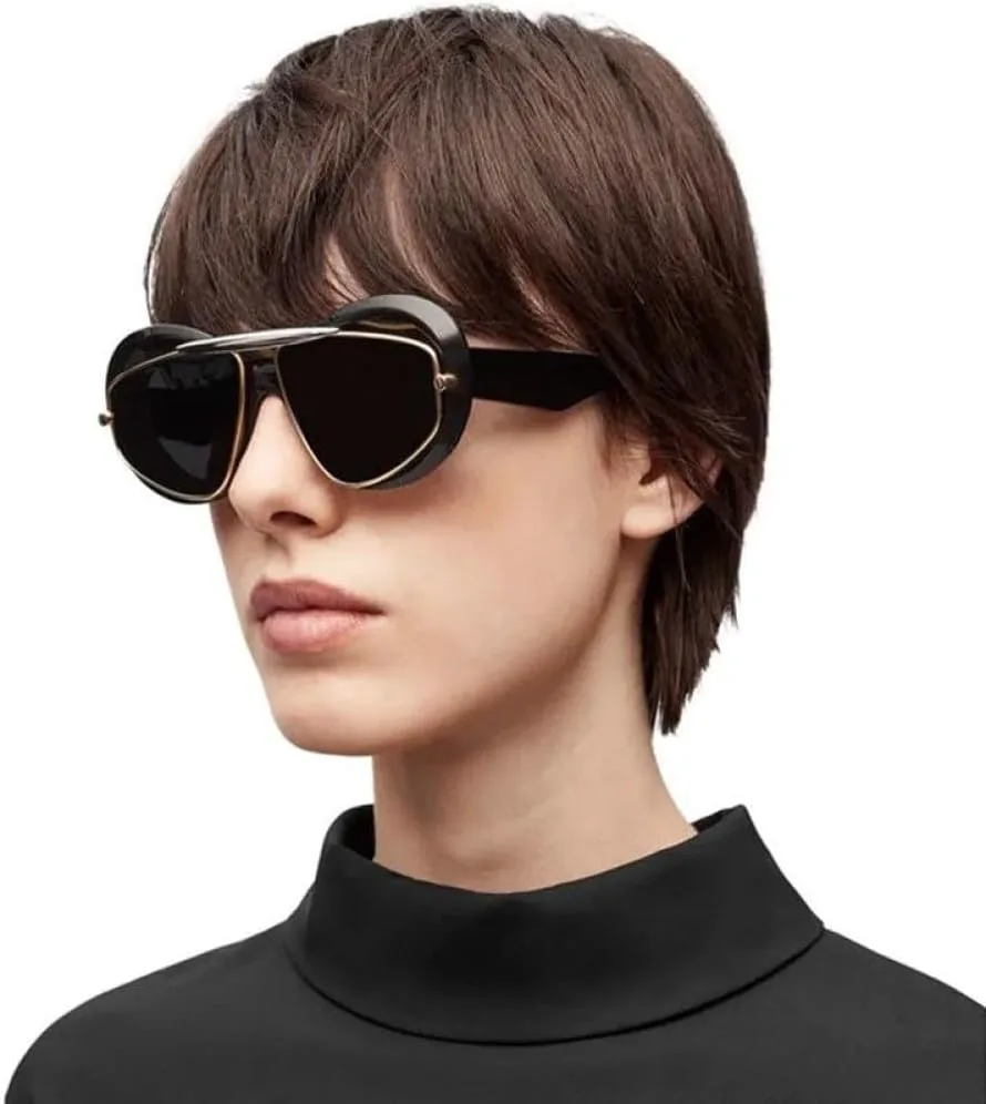 Солнцезащитные очки «Кошачий глаз» 2027 года для женщин, металлическая двойная оправа, ретро-стиль, очки с защитой от УФ-излучения UV400 MTZJH, C3yellowgray
Солнцезащитные очки «Кошачий глаз» 2027 года для женщин, металлическая двойная оправа, ретро-стиль, очки с защитой от УФ-излучения UV400 MTZJH, C3yellowgray