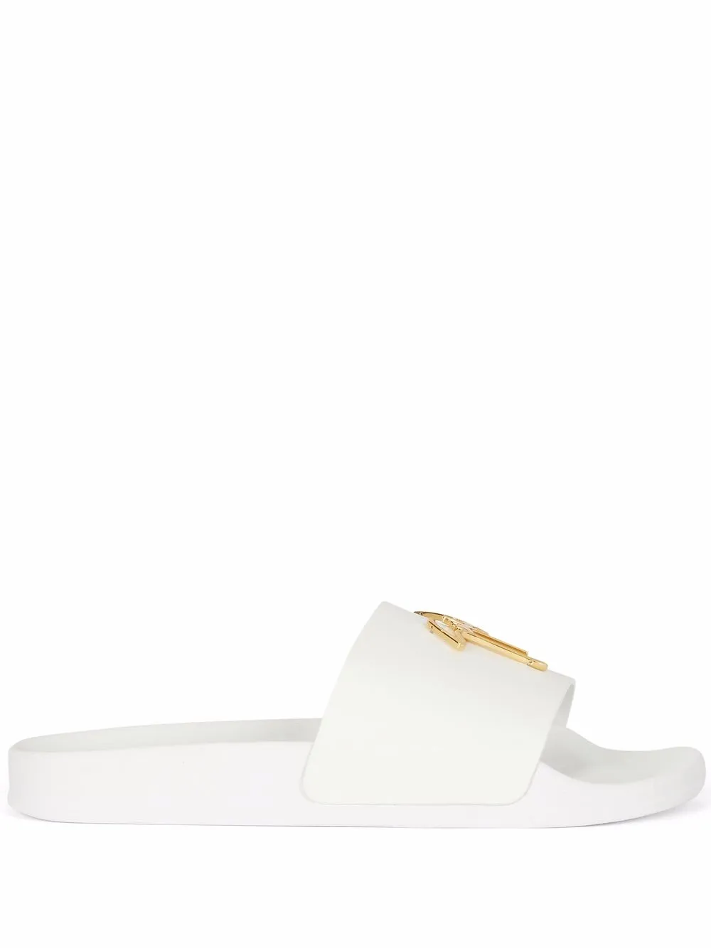 Шлепанцы Brett с логотипом Giuseppe Zanotti, белый
Шлепанцы Brett с логотипом Giuseppe Zanotti, белый