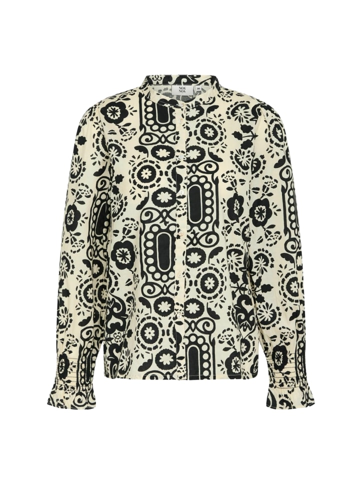 Noa Noa Футболка AnnieNN с принтом, цвет кремовый/черный
Noa Noa Футболка AnnieNN с принтом, цвет кремовый/черный
