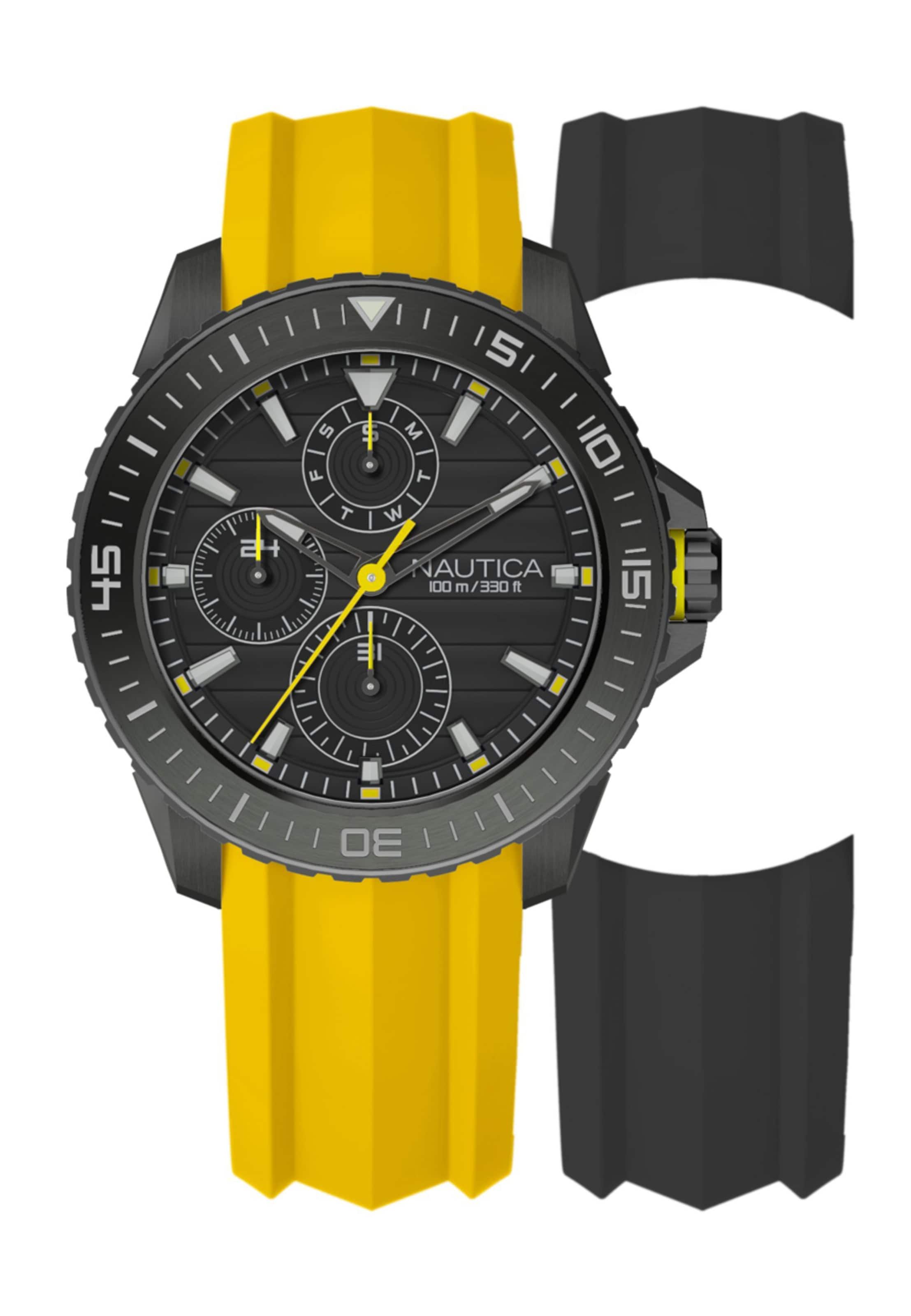 NAUTICA Часы Analog 'NST' в черном цвете
NAUTICA Часы Analog 'NST' в черном цвете