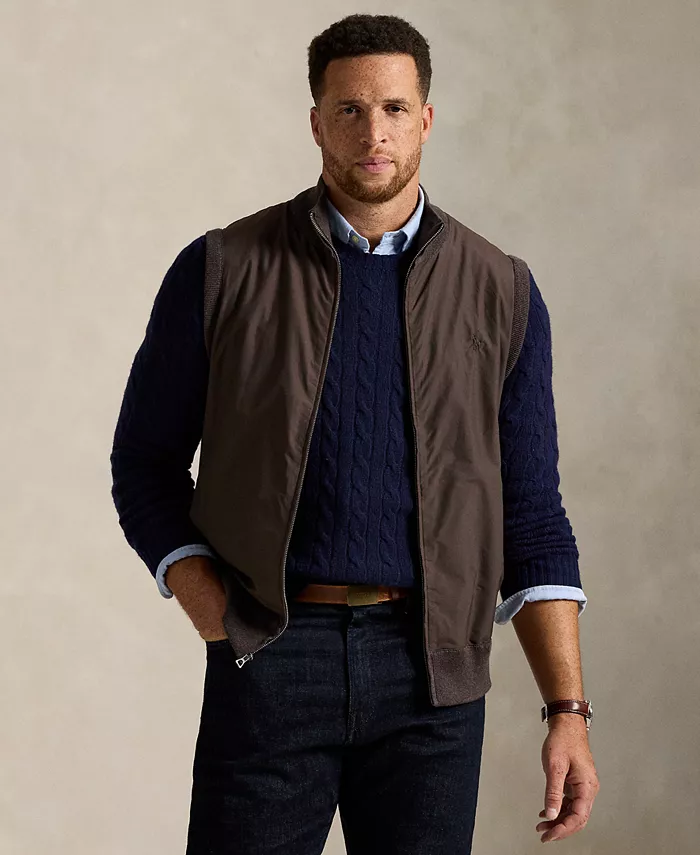 Мужской гибридный свитер с молнией на всю длину Polo Ralph Lauren, коричневый
Мужской гибридный свитер с молнией на всю длину Polo Ralph Lauren, коричневый