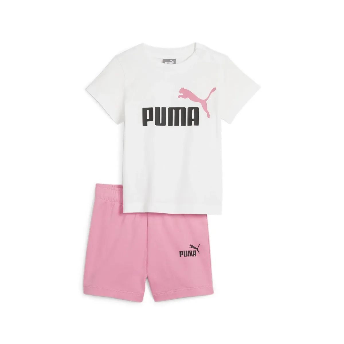 Спортивный костюм PUMA "Комплект Minicats из футболки и шорт детский", розовый
Спортивный костюм PUMA "Комплект Minicats из футболки и шорт детский", розовый