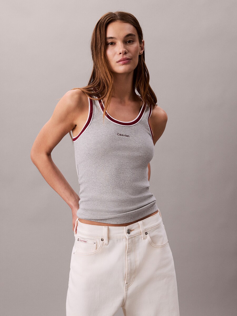 Топ Calvin Klein Jeans, Mottled Grey
Топ Calvin Klein Jeans, Mottled Grey