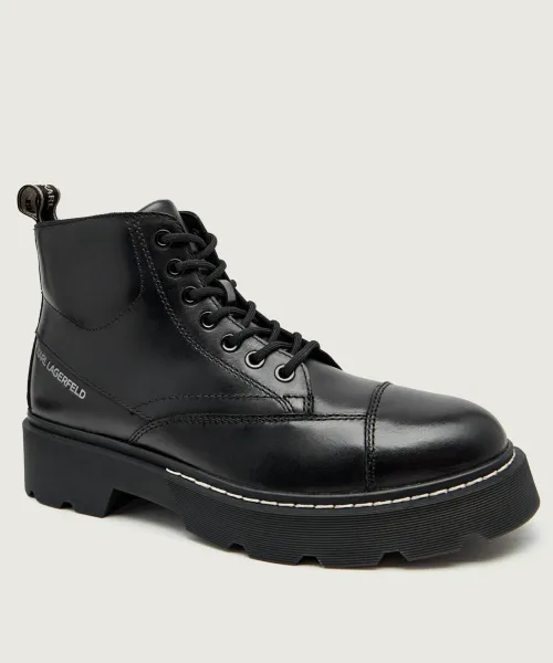 Высокие кожаные туфли Kamden Karl Lagerfeld, черный
Высокие кожаные туфли Kamden Karl Lagerfeld, черный