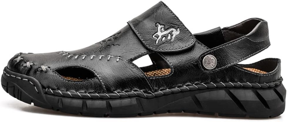 Мужские повседневные сандалии Rojeam для ходьбы, пляжные туфли с закрытым носком, спортивные сандалии для активного отдыха, летние сандалии для походов и треккинга, черный
Мужские повседневные сандалии Rojeam для ходьбы, пляжные туфли с закрытым носком, спортивные сандалии для активного отдыха, летние сандалии для походов и треккинга, черный