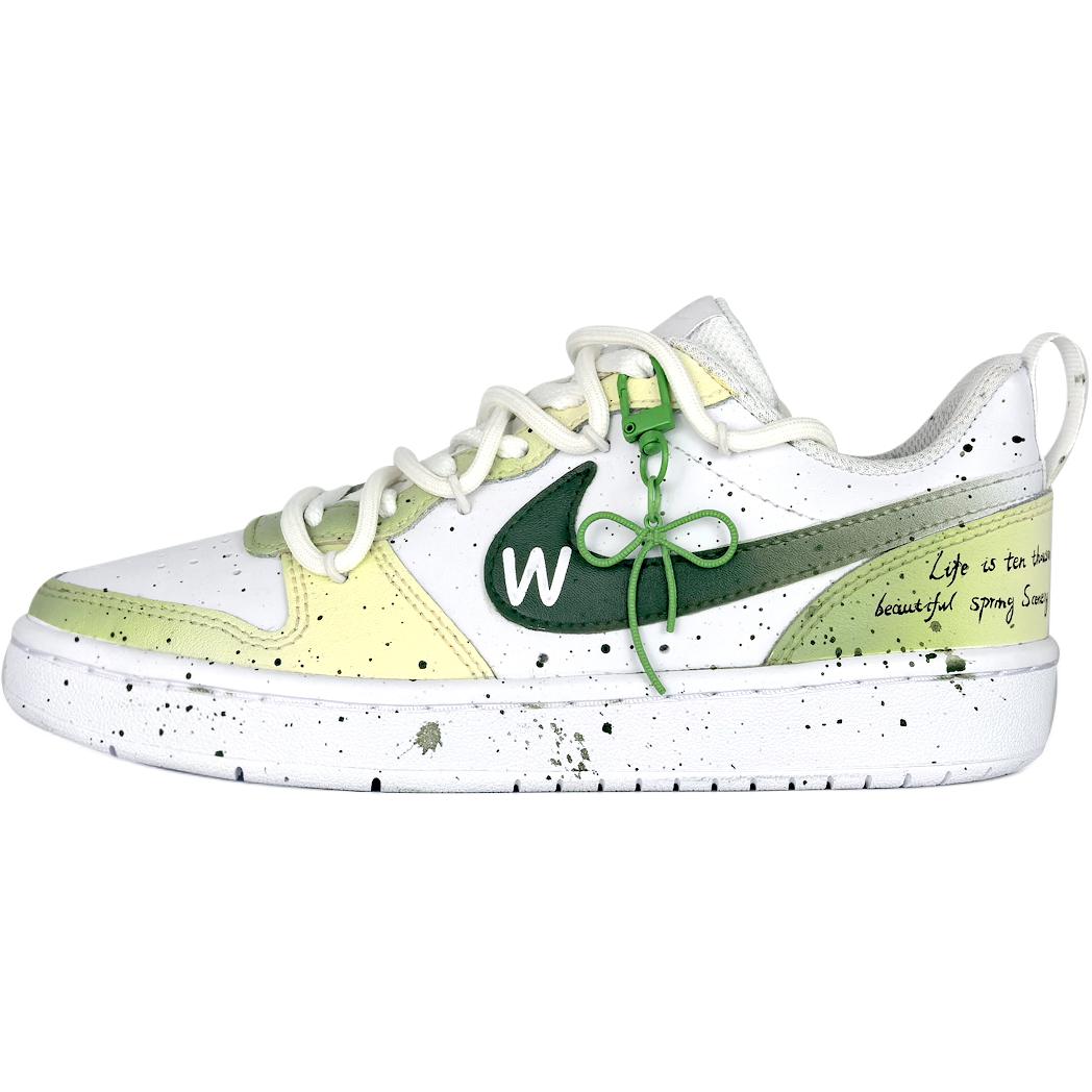 Кроссовки для скейтбординга Court Borough Exuberant Cushioning Low Top для детей и подростков Nike, белый/зеленый
Кроссовки для скейтбординга Court Borough Exuberant Cushioning Low Top для детей и подростков Nike, белый/зеленый