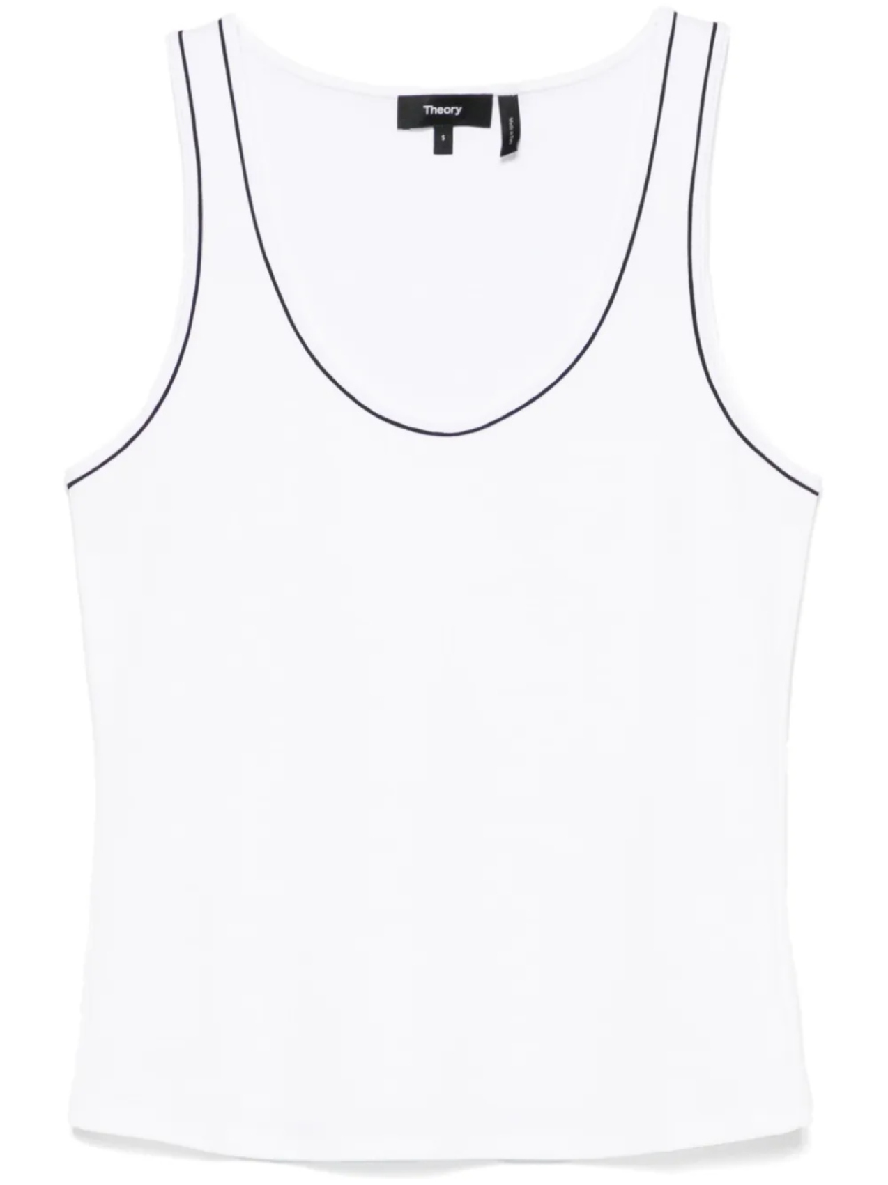 Майка с круглым вырезом Theory, белый
Майка с круглым вырезом Theory, белый