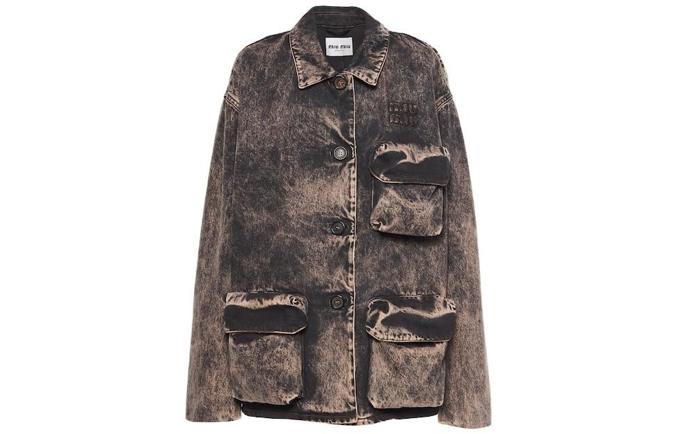 Джинсовая куртка женская черная Miu Miu
Джинсовая куртка женская черная Miu Miu