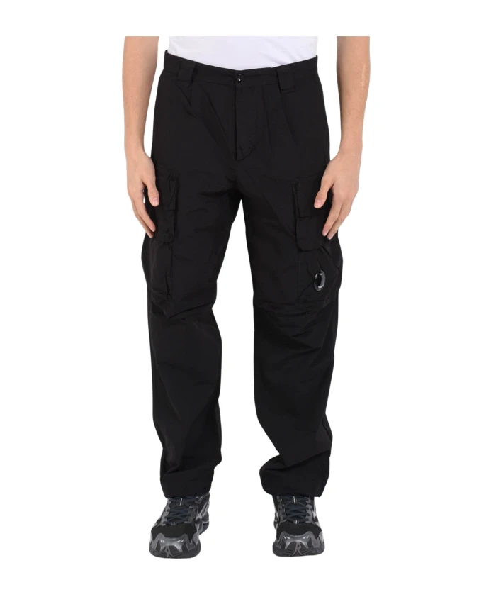 Нейлоновые брюки-карго с эластичным поясом C.P. Company, черный
Нейлоновые брюки-карго с эластичным поясом C.P. Company, черный