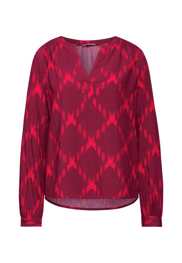 Блузка с длинными рукавами Street One, красный
Блузка с длинными рукавами Street One, красный