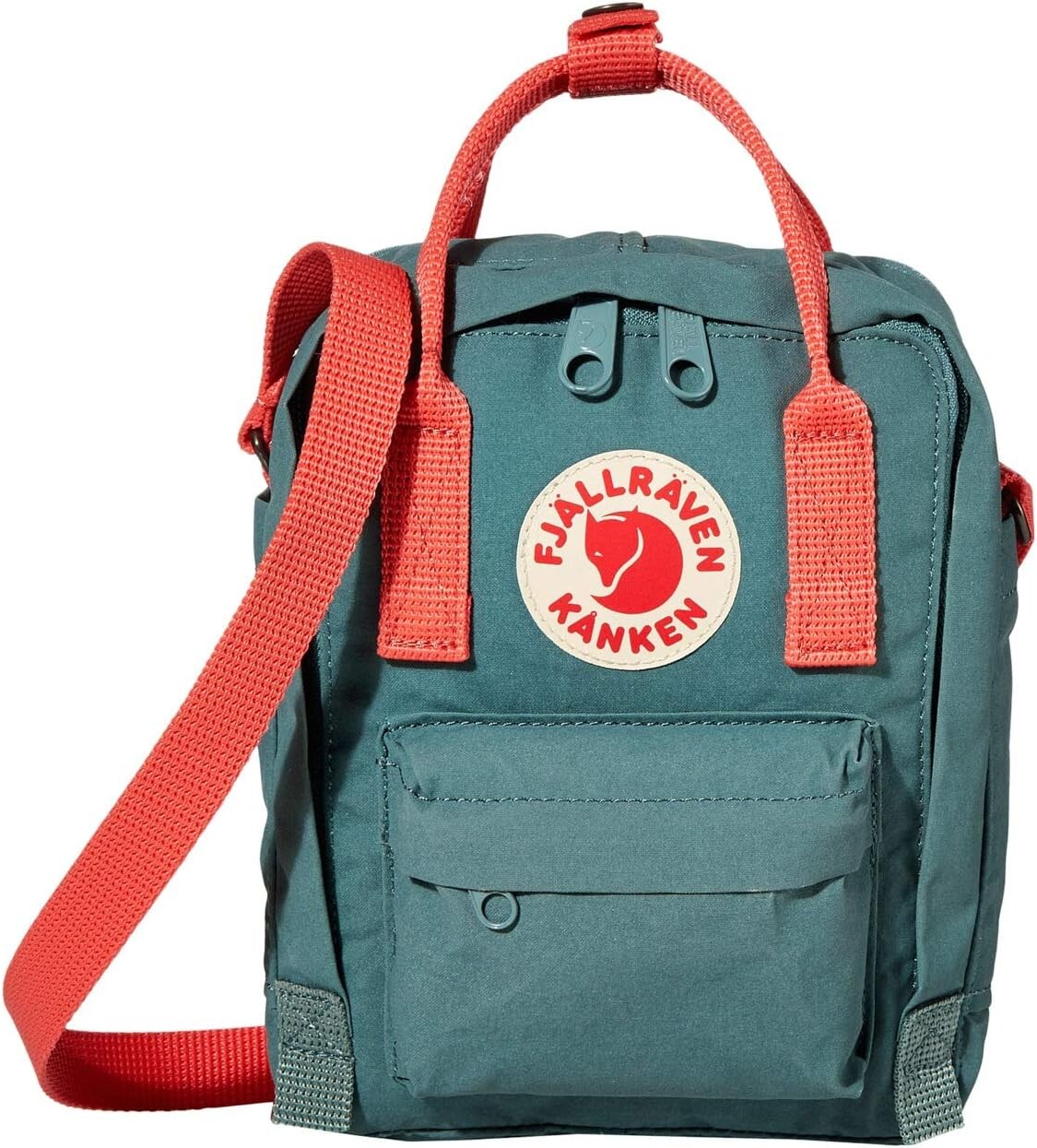 Сумка Kanken Sling Fjällräven, цвет Frost Green/Peach Pink
Сумка Kanken Sling Fjällräven, цвет Frost Green/Peach Pink