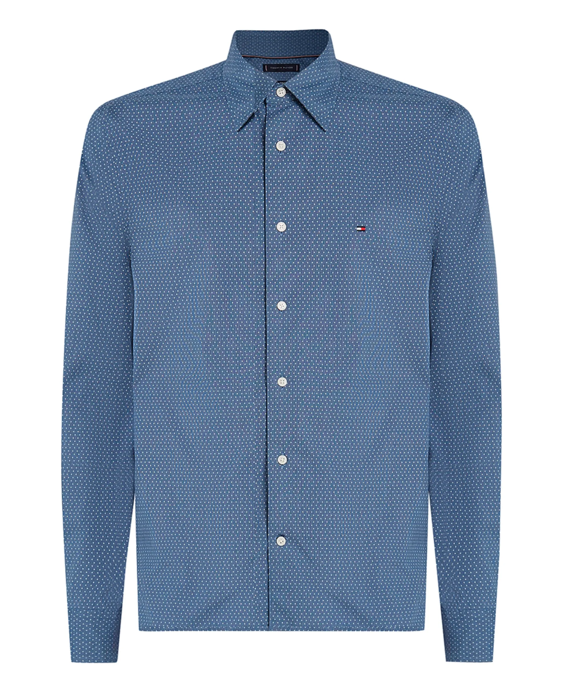 Мужская рубашка из поплина с мелким принтом больших размеров Tommy Hilfiger, темно-синий
Мужская рубашка из поплина с мелким принтом больших размеров Tommy Hilfiger, темно-синий