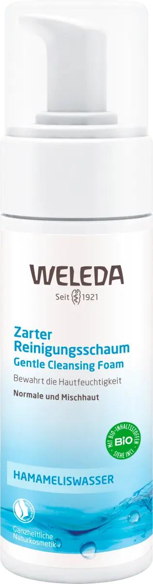 Пенка очищающая деликатная 150 мл. Weleda
Пенка очищающая деликатная 150 мл. Weleda
