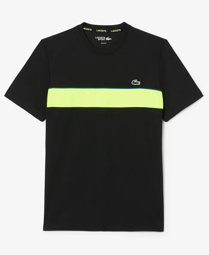 Мужская футболка с коротким рукавом с принтом крокодила Lacoste, черный
Мужская футболка с коротким рукавом с принтом крокодила Lacoste, черный