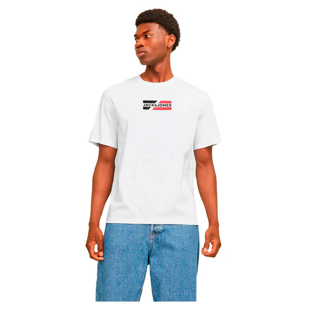 Футболка с коротким рукавом Jack & Jones Corp Graphic, белый 
Футболка с коротким рукавом Jack & Jones Corp Graphic, белый