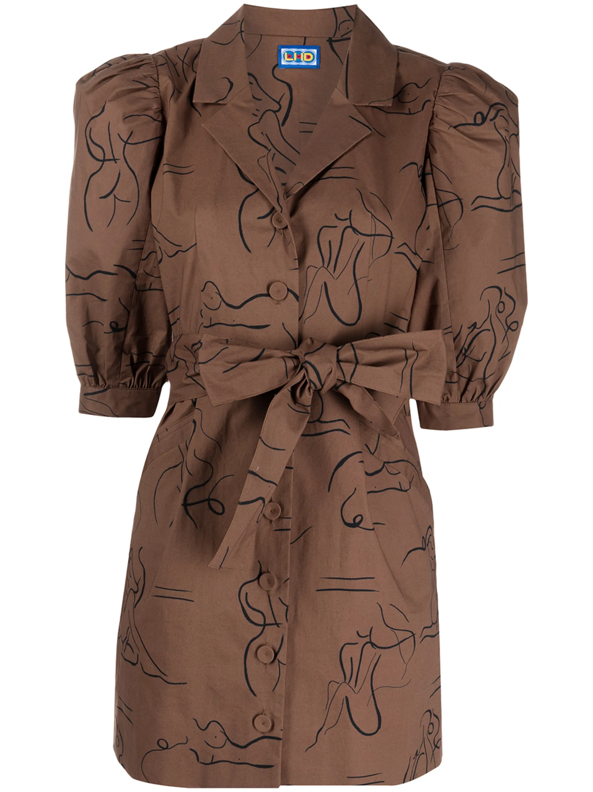 Платье Casitas с принтом Lhd, коричневый
Платье Casitas с принтом Lhd, коричневый