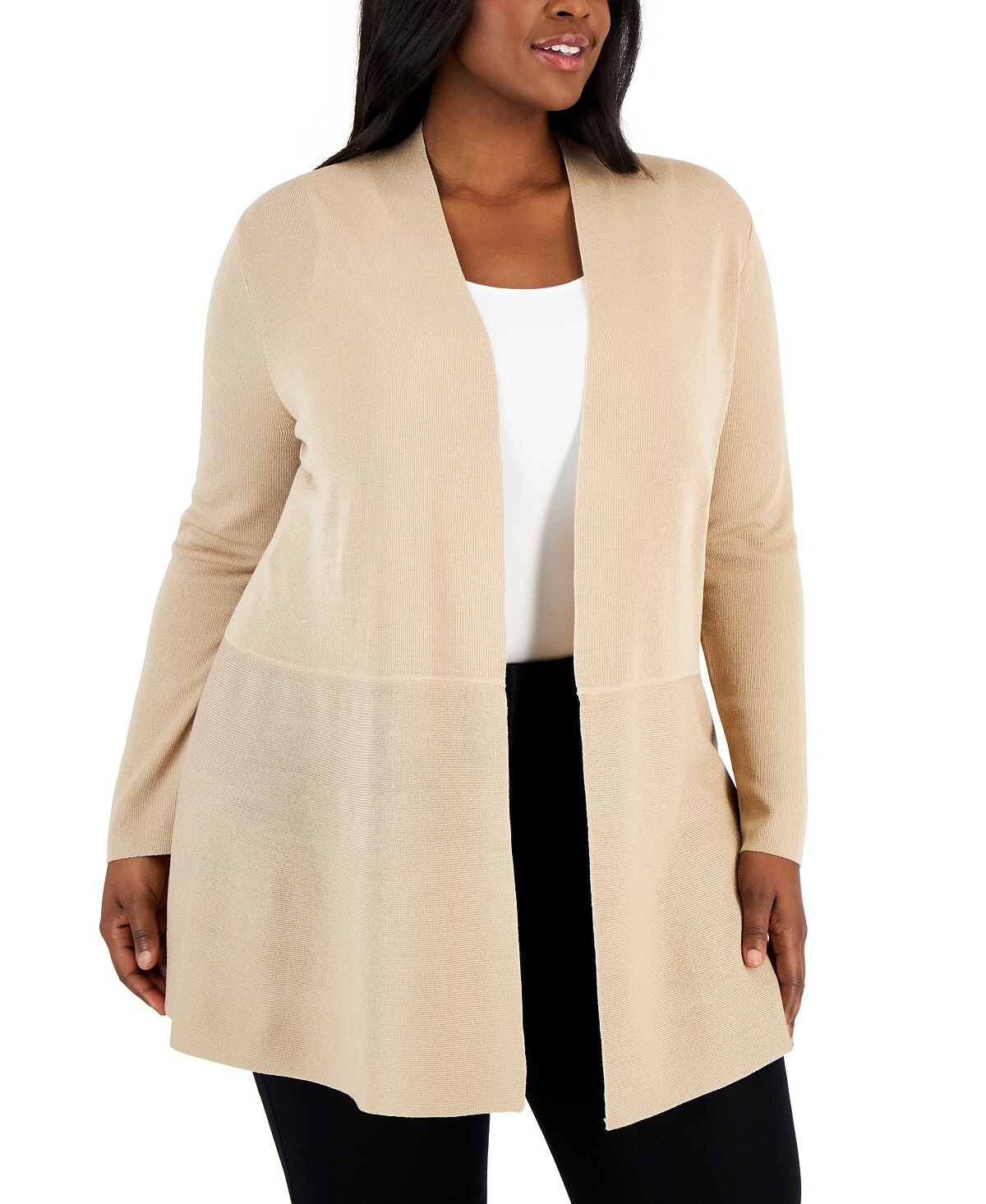 Кардиган больших размеров Monterey с открытым передом Anne Klein
Кардиган больших размеров Monterey с открытым передом Anne Klein