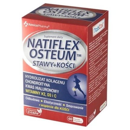 Xenicopharma Natiflex Osteum 60 капсул Xenico Pharma Spółka Z Oo
Xenicopharma Natiflex Osteum 60 капсул Xenico Pharma Spółka Z Oo