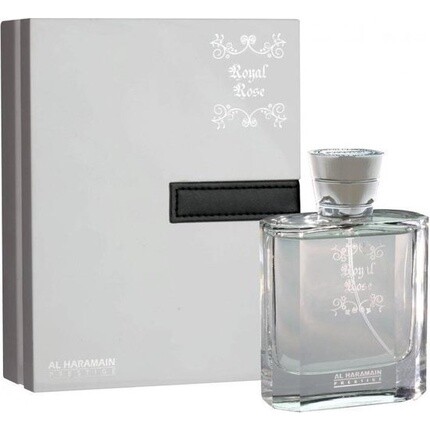 Мужская парфюмерная вода Royal Rose 100ml - Al Haramain Prestige Collection
Мужская парфюмерная вода Royal Rose 100ml - Al Haramain Prestige Collection