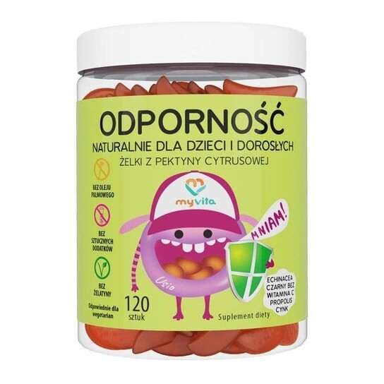MyVita Натуральные жевательные конфеты для иммунитета 120 шт.
MyVita Натуральные жевательные конфеты для иммунитета 120 шт.