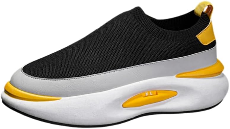 Мужские спортивные кроссовки - бесшовный цельноплетеный верх с комфортным стилем для отдыха на свежем воздухе Hoalox, желтый
Мужские спортивные кроссовки - бесшовный цельноплетеный верх с комфортным стилем для отдыха на свежем воздухе Hoalox, желтый