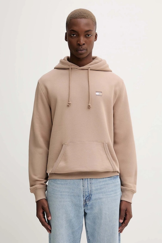 Хлопковая толстовка Tommy Jeans, коричневый
Хлопковая толстовка Tommy Jeans, коричневый