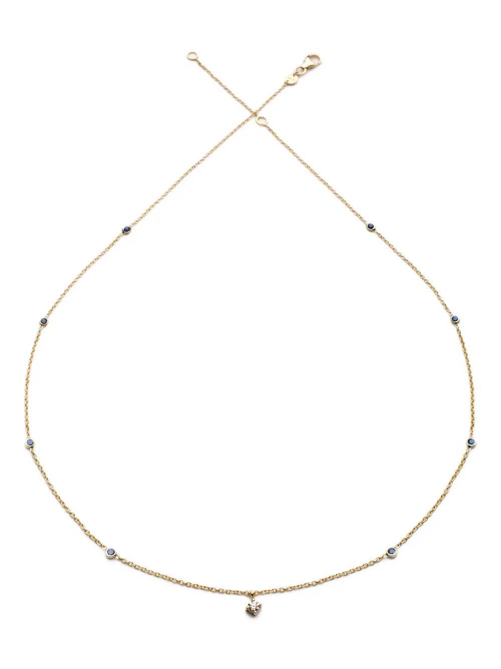 Колье из 18-каратного желтого золота с сапфирами и бриллиантами падуба We by WHITEbIRD, желтый
Колье из 18-каратного желтого золота с сапфирами и бриллиантами падуба We by WHITEbIRD, желтый