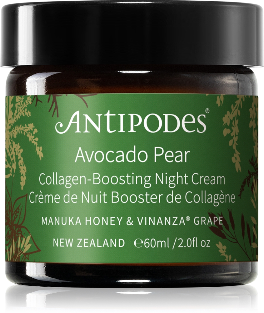 Ночной крем с экстрактом авокадо и грушей, стимулирующий коллаген Antipodes, 60 мл
Ночной крем с экстрактом авокадо и грушей, стимулирующий коллаген Antipodes, 60 мл