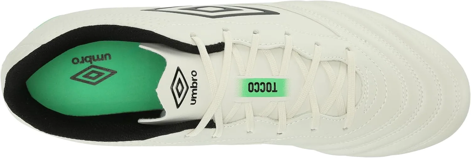 Мужские футбольные бутсы Umbro Tocco 3 Club FG, белый/черный/зеленый
Мужские футбольные бутсы Umbro Tocco 3 Club FG, белый/черный/зеленый