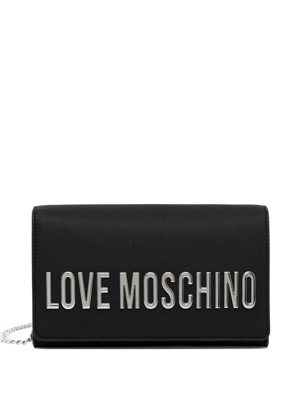 Сумка через плечо с цепочным ремнем Love Moschino, черный
Сумка через плечо с цепочным ремнем Love Moschino, черный