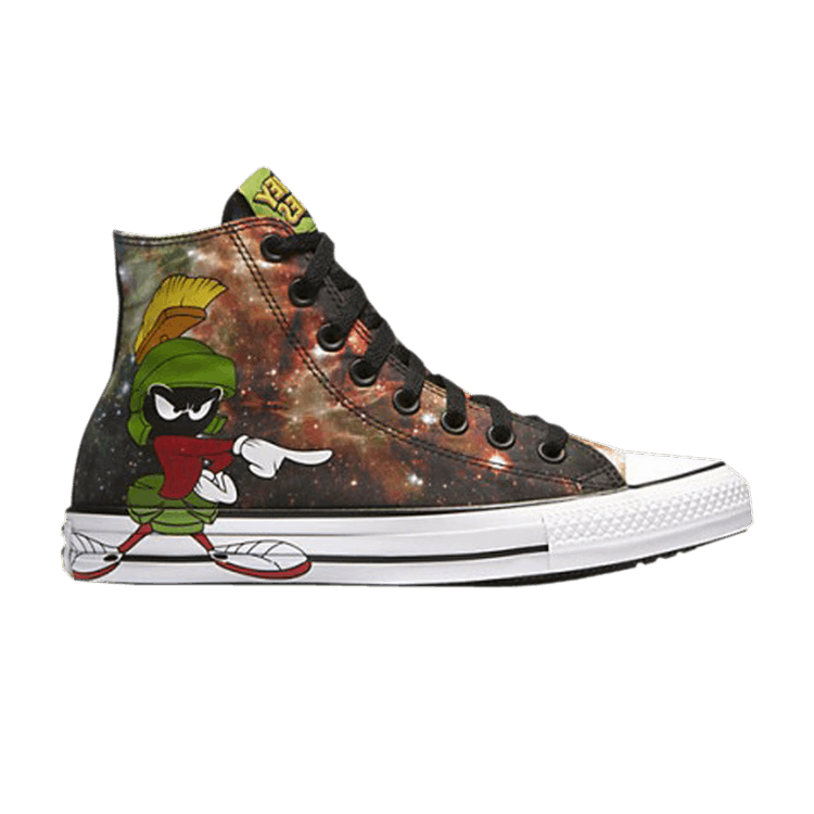 Кроссовки Converse Looney Tunes x Chuck Taylor All Star High 'Marvin', разноцветный
Кроссовки Converse Looney Tunes x Chuck Taylor All Star High 'Marvin', разноцветный