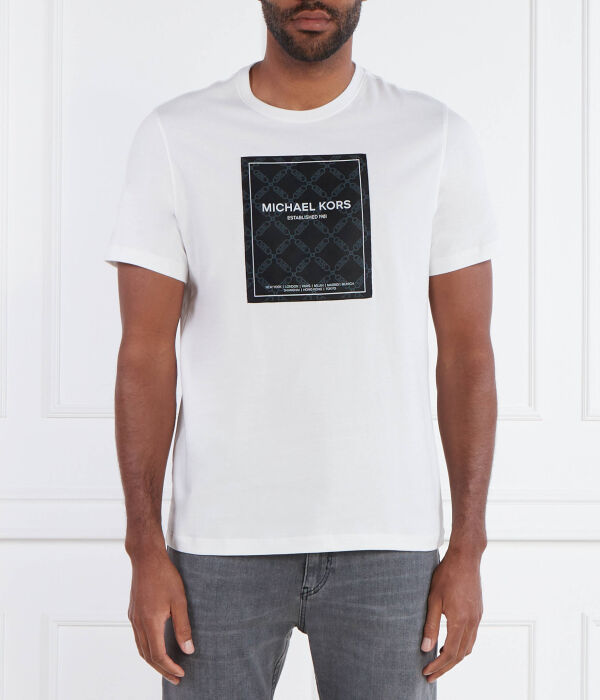 Футболка мужская Michael Kors с фирменным принтом, белый
Футболка мужская Michael Kors с фирменным принтом, белый