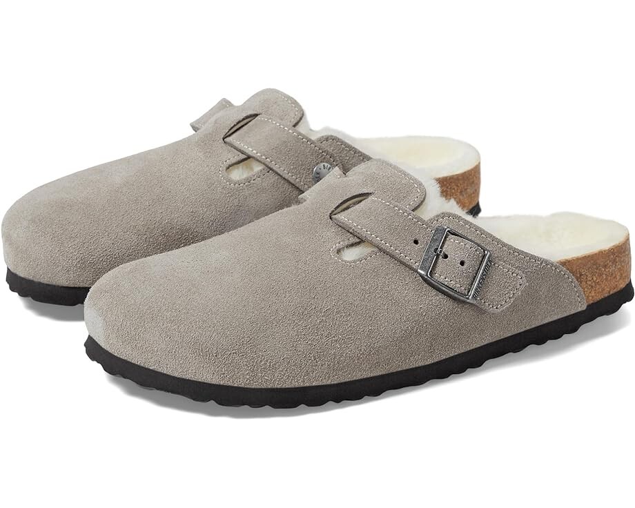 Сабо Birkenstock Boston Shearling - Suede (Unisex), цвет Stone Coin/Natural Suede/Shearling
Сабо Birkenstock Boston Shearling - Suede (Unisex), цвет Stone Coin/Natural Suede/Shearling