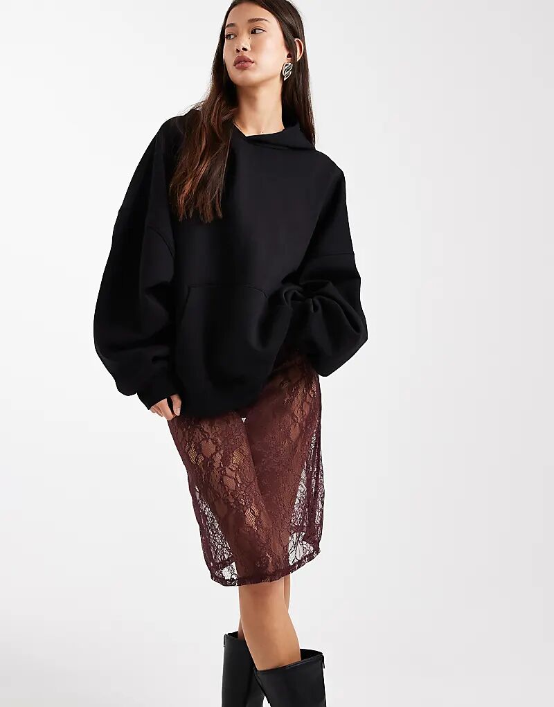 Юбка миди из прозрачного кружева ASOS DESIGN, цвет рис.
Юбка миди из прозрачного кружева ASOS DESIGN, цвет рис.