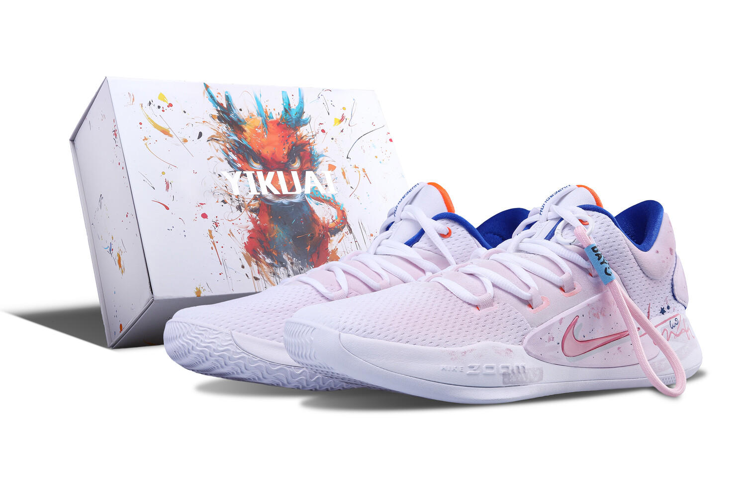 Баскетбольные кроссовки Hyperdunk X мужские с низким верхом, белые/розовые/оранжевые Nike
Баскетбольные кроссовки Hyperdunk X мужские с низким верхом, белые/розовые/оранжевые Nike