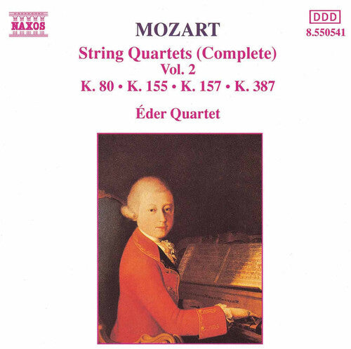 CD диск Mozart / Eder Quartet: String Quartets 80, 155, 157 & 387
CD диск Mozart / Eder Quartet: String Quartets 80, 155, 157 & 387