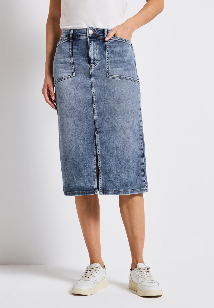 Юбка Street One MIDI, Blau/Light-Blue Denim
Юбка Street One MIDI, Blau/Light-Blue Denim